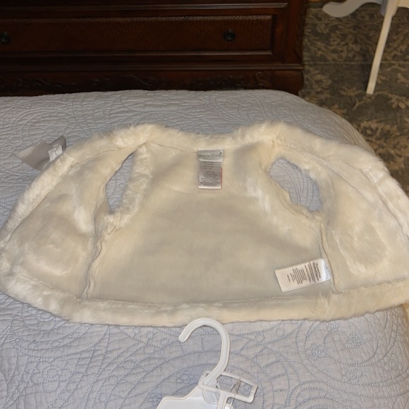 NWT Maggie & Zoe three piece suede vest with bow, Jeans and long sleeve T-shirt - Picture 7 of 11